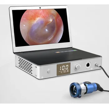 евтина Медицинска преносима ендоскопска камера за волоконного ендоскоп за MAC OS с източник на светлина