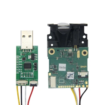 Нов Индустриален Автоматично 150 м единична точка на Лазерен Сензор за Измерване на Разстояния Сериен Порт USB TTL към КОМПЮТЪР Ardiuno Далекомер Модул
