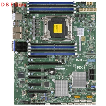 X10SRH-CLN4F Промишлена Осъществяване на дънната платка на Supermicro Двустранен сървър Gigabit Ethernet порт C612 чип SAS SATA