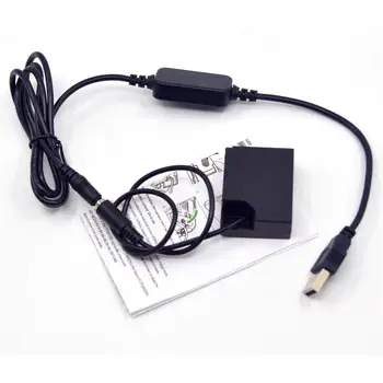 Захранващ Блок 5 В USB кабел, адаптер + CP-W126 NP-W126 съединител фалшив батерия за Fujifilm X-A2, X-T10 X-E2S X-Pro2 X-T20 XT1 X-A3