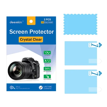 2x Защитно фолио за LCD екрана Deerekin за цифров фотоапарат, Canon EOS Rebel T8i (EOS 850D / EOS Kiss X10i)