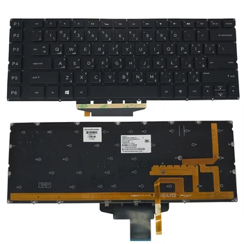 AR клавиатура за HP OMEN 15-5000 15-5050nr 15-5050sa 15-5020ca 15-5019TX Арабски черен с подсветка NSK-CV0BW замяна