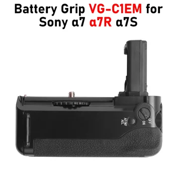 A7R Батарейная Вертикална дръжка на Дръжка за Sony VG-C1EM ILCE-7R A7 A7S VG-C1EM A7R Дръжка