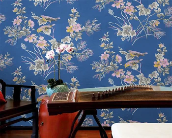 beibehang Модерен минималистичен селски стил Японски малък цветен топъл спалня хол Скандинавски papel de parede 3d тапети