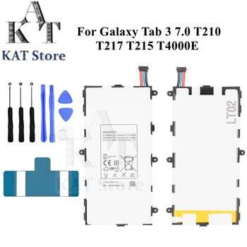 T4000E 4000 ма Таблет Батерия За Samsung Galaxy Tab 3 7,0 T210 T211 T215 T217 Подмяна на Резервни Части
