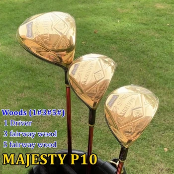 2023 Нови мъжки стика за голф Maruman Majesty Prestigio X (P10) Голф Драйвер + Фарватера дърво Графит вал R/S flex