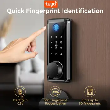 Sasha Smart Password Lock Вратата Bluetooth Съвместим Отпечатък От Пръст Магнитен Парола И Без Ключ Deurslot