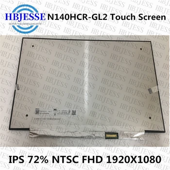 Нови Оригинални за Lenovo ThinkPad X1 Carbon 8th Генерал T14 Gen1 1920*1080 40Pin Тънък Екран N140HCR GL2 FHD LCD екран 5D10V82345