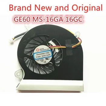Нов Оригинален Процесор GPU Вентилатор за Охлаждане За Лаптоп MSI GE60 MS-16GA 16GC MS-16GH MS-16GF