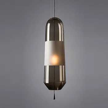 модерна подвесная лампа блясък pendente желязна хол Декорация на Дома, E27, Лампа, ресторант deco maison hanglamp