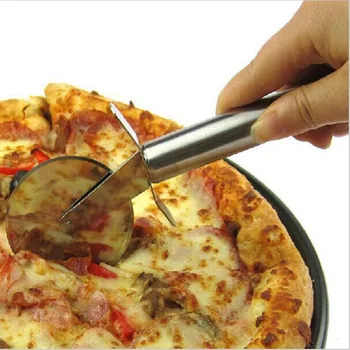 Домашен Семеен Нож За Пица От Неръждаема Стомана с Диаметър 6,5 см, нож За Рязане на Пица, Кухненски Аксесоари, Инструменти За Пица, Джанти За Пица