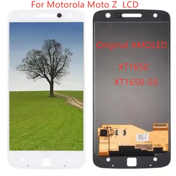 За Motorola Moto Z, Droid XT1650 LCD Сензорен Дисплей Дигитайзер, Монтаж на Резервни Части за мото z LCD Дисплей