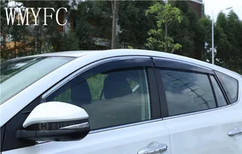 За Toyota RAV4 2014 2015 2016 Прозорец Козирка Вентилационни Завеси за Защита Срещу Слънце И Дъжд Дефлектор Защитни Сенници Автоаксесоари