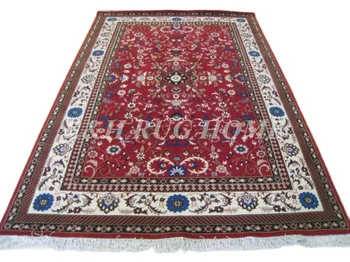 Безплатна доставка 200x300 см 140 Линия Ръчно плетени Вълнени Персийски и Ориенталски Килими, ръчно изработени персийски килим
