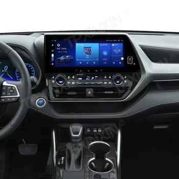За Toyota Highlander 2021 2022 Android 9 Carplay Радио Плейър GPS Автомобилна Навигация Главното Устройство Кола Стерео Mutimedia Плейър