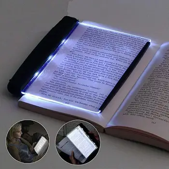 Нова Пластинчатая Лампа Творчески Led Лампа За Четене на Книги Защита на Очите Батерия лека нощ Училище Лампа За Четене на канцеларски материали за Учениците