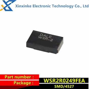 WSR2R0249FEA WSR-2 0,0249 R 1% 2 W 75 PPM 24,9 mR Измервателен резистор ток - 2 SMD W 0,0249 Ω Нов оригинален автентичен