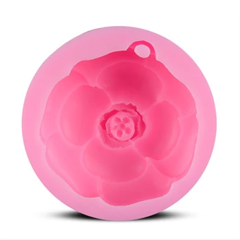 Нов Силиконов 3D Рози Цвете Фондан Мухъл Торта Декорация Сапун Шоколад Занаят Форми E805