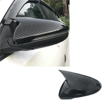 Тампон върху Огледалото за задно виждане за Киа Forte K3 Cerato 2019-2022 Огледало Модифицирани Рога във формата На Миди Стикер Шапки Стайлинг Автомобили
