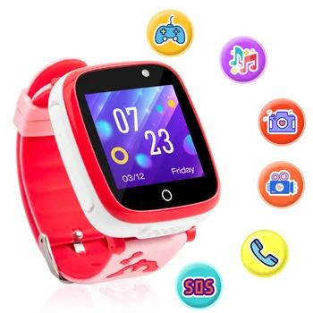 Minibear Inteligentny Zegarek Dla Dzieci Z Grami Telefon Zegarek Dla Dziecięcy Smart Watch 2G Karty СИМ Aparat Fotograficzny