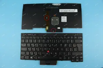 Новият чешко-словашка Клавиатура За лаптоп IBM LENOVO Thinkpad X230 X230I X230T W530 с черна Рамка, с подсветка