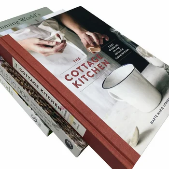 Висококачествена индивидуална евтина спирала кулинарната книга за здравето твърди корици меню кулинарната книга печат