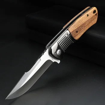 Къмпинг EDC плодов нож открит сгъваем нож с висока твърдост на джунглата приключение ловен нож
