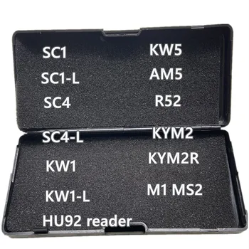 LiShi 2 в 1 инструмент KW1 SC1 SC4 KW5 HU92 четец R52 KYM2R AM5 набор от locksmithing на инструменти за бързо отваряне на замъка