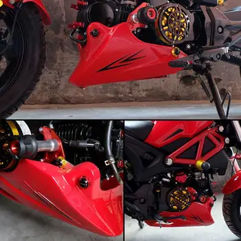 Защита на Двигателя на Мотоциклет Защитно покритие Под Капака Отпуснати Ниски Кожуси Обтекател на Корема Тава за Honda MSX 125 2013 2014 2015