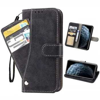 Кожен калъф-портфейл с панти капак За Samsung Galaxy A10 A30 A40, Магнитен Държач за карти, Калъфи за телефони, Калъф За A50 M40 A60 A70 S A80 A90 4G