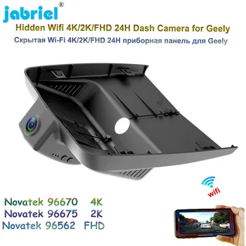 Jabriel Dvr за Кола 2 До 4 НА UHD 2160 P Видео Регистратори, Посветен на Регистратори Помещение GEELY Atlas Общият Модел на Регистратори 2016 2017 2018