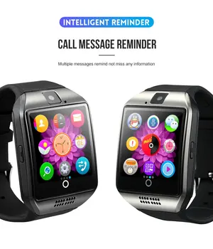Смарт детски телефонни часовници Bluetooth Запис Водоустойчив сензорен екран Студентски телефон Часовници Телефонна карта за Позициониране на Анти-изгубен