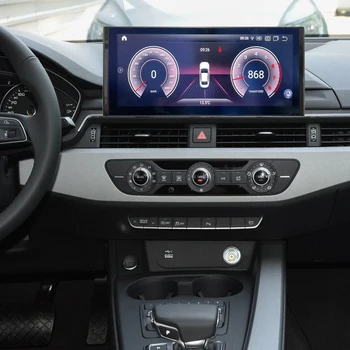Andriod РАДИО За Audi A4 2018 A5 S4 S5 A4L B8 2017-2019 Автомобилен Мултимедиен Плеър с Android Авто Стерео GPS Навигация