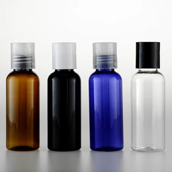 Стиснете бутилка 50 ml пластмасова бутилка серум козметичен лосион, шампоан инструмент за пътуване бутилки за еднократна употреба
