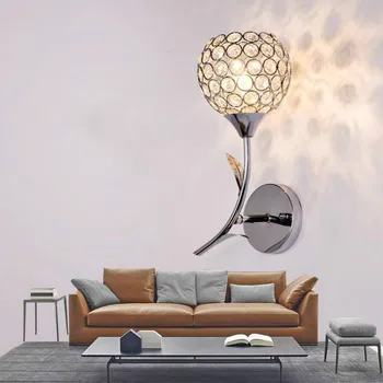 Кристални Стенни Лампи Модерни Осветителни Тела За Баня Апликация Тела Murales, С Монтиран На Стената Лампа Up Down Luminarias De Вътрешно Осветление