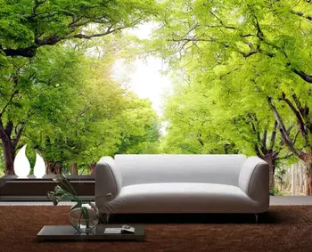 2021 персонализирате Слънчев гора тапети за хола спални 3d TV фон стени тапети домашен интериор