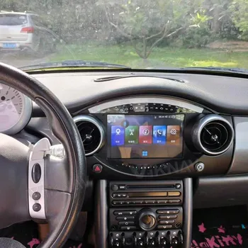 Авто Мултимедиен Плеър за BMW Mini 2002-2006 Година Android Авто Автомобилното Радио GPS Навигация за Записване на Видео HD Сензорен Екран