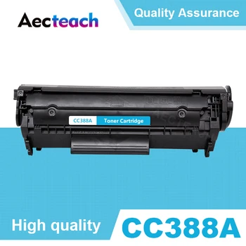 Aecteach Съвместима тонер касета за HP CC388A 388a 388 88a LaserJet P1007/P1008/P1106/P1108; Pro M1136 M1213nf M1216nf
