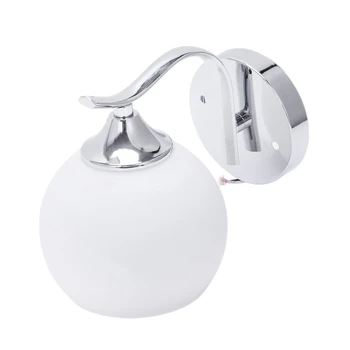 Съвременно Стенни Аплици Лампа E27 Led Монтиране На Лампа Лампа За Четене Стенни Модерните Стъклени Стенни Нощни Лампи За Четене