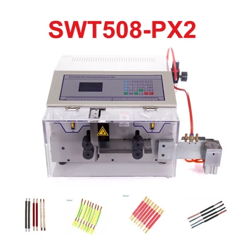 SWT508-PX2 Автоматична Електрическа Машина За Източване на Кабели Многоядерная Двупластова Машина За Рязане и белене на кабели 220 В