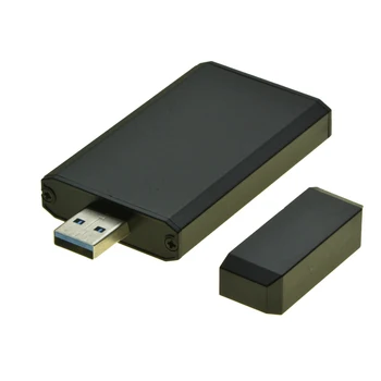 USB 3.0 за MSATA SSD Преносима кутия USB3.0 за mini SATA Адаптер за твърд диск mSATA SSD Калъф Корпуса на твърдия диск