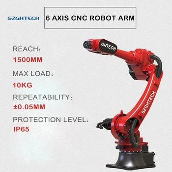 Подгонянный 6 кг коллаборативный Робот манипулатор 6 -8 Ос контролер робот, за TIG / MIG / MAG заваряване Индустриален манипулатор ръка на робот