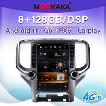 8G128GB Гласово управление За Dodge RAM 1500 2018-2020 Android 11 px6 G6 GPS Навигация Авто Мултимедиен Плейър Главното Устройство