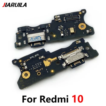 10 Бр. За Redmi 10 Prime USB Зареждане Зарядно Устройство Докинг Порт Конектор Гъвкав Кабел За Xiaomi Poco M4 Pro 5G Резервни Части