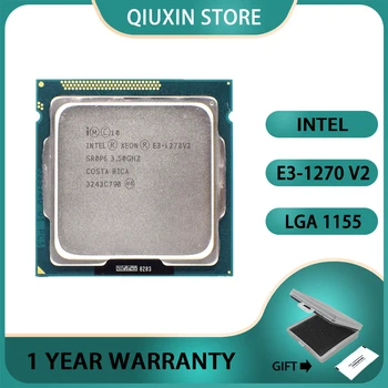Процесор Intel Xeon E3-1270 v2 E3 1270v2 E3 1270 v2 8M 69 W cpu 3,5 Ghz Четириядрен LGA 1155