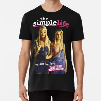 The Simple Life - Тениска Paris& Nicole The Simple Life Париж Никол Рич Бужи Розово 2000-та