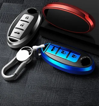 Калъф За дистанционно на Ключа От TPU, ключодържател За Nissan Infiniti Q50 FX FX35 FX37 G37 G35, Калъф За ключове от колата, Ключодържател