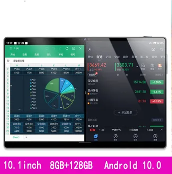2021 Нов 10.1-инчов Таблет с восьмиядерным процесор Android10.0 Google Play, Две SIM Карти 4G LTE Мрежа, GPS, Bluetooth, WiFi 10-инчови Таблети