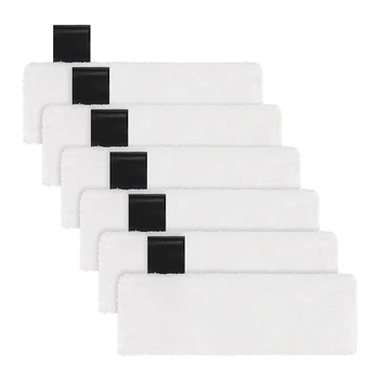 6 опаковки салфетки за парцал от микрофибър, съвместими с пароочистителями Karcher Easyfix SC2, SC3, SC4, SC5