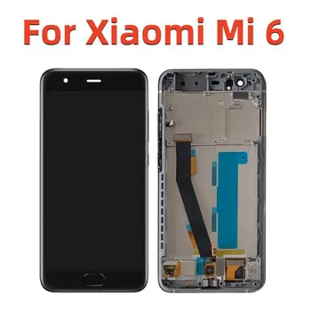 Оригинален Mi6 LCD дисплей За Xiaomi Mi 6 Дисплей с Рамка 5,15 